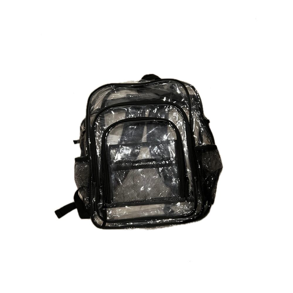 Clear See-Through School Backpack